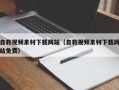 漳州自救视频素材下载网站（自救视频素材下载网站免费）